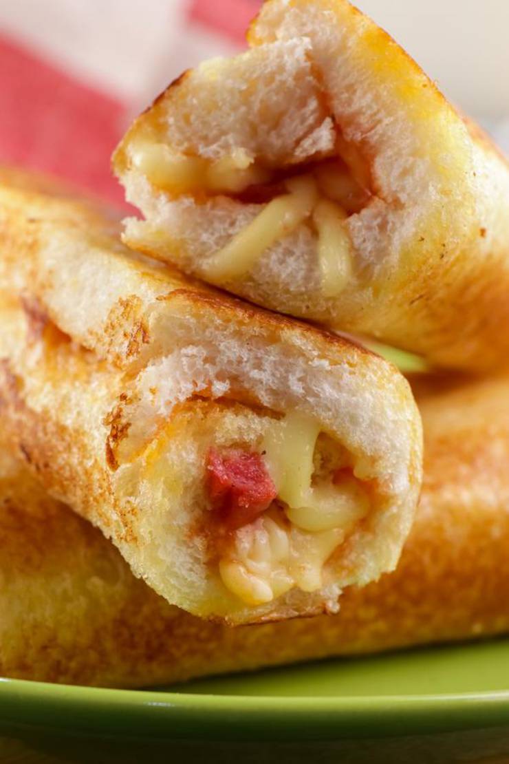 Kids Party Food! BEST Pizza Roll Ups Recipe - Easy - Cheap Ideas - Pantry Food - Family Meals - Make Ahead