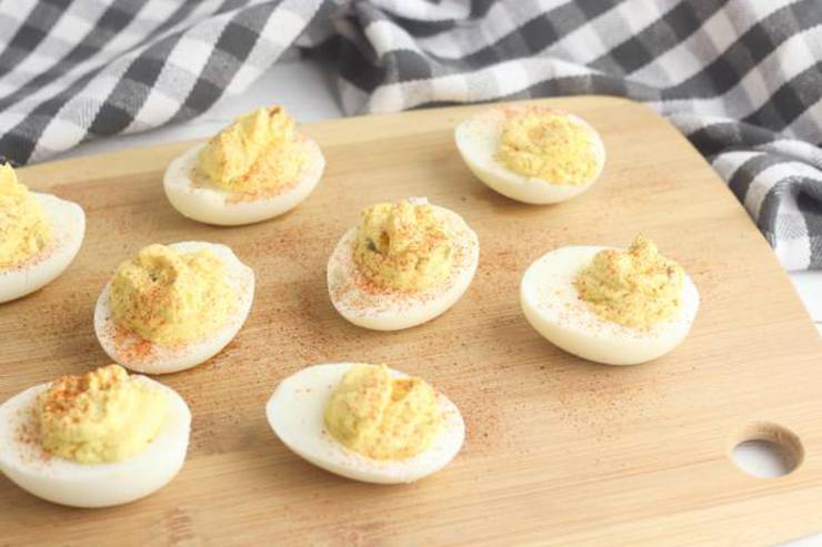 Weight Watchers Deviled Eggs– EASY Weight Watchers Greek Yogurt Deviled Eggs Recipe – BEST Appetizer – Snack or Parties Dip Idea