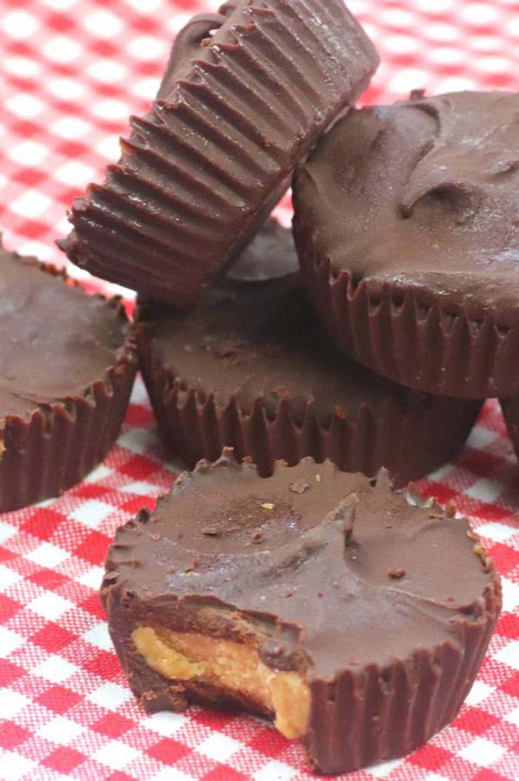 Weight Watchers Peanut Butter Cups – BEST WW Chocolate Peanut Butter Candy Idea – Copycat Reese’s Cups - BEST WW Recipe – Treat – Desserts – Snacks with Smart Points