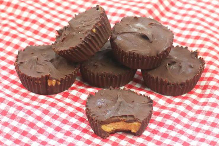 Weight Watchers Peanut Butter Cups – BEST WW Chocolate Peanut Butter Candy Idea – Copycat Reese's Cups - BEST WW Recipe – Treat – Desserts – Snacks with Smart Points