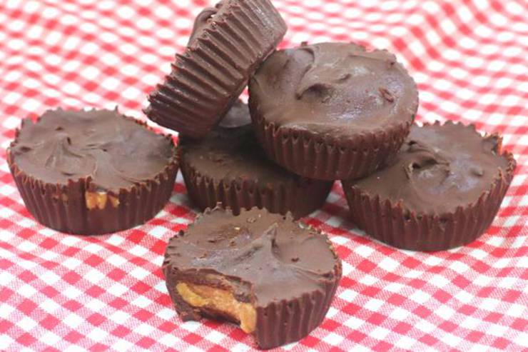 Weight Watchers Peanut Butter Cups – BEST WW Chocolate Peanut Butter Candy Idea – Copycat Reese's Cups - BEST WW Recipe – Treat – Desserts – Snacks with Smart Points