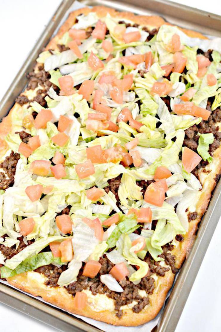 Weight Watchers Taco Pizza