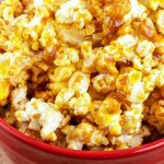 Caramel Popcorn – EASY – Quick – Simple Caramel Popcorn Recipe – BEST Homemade Microwave Caramel Popcorn – How To Make – Quick – Desserts – Snacks – Party Food