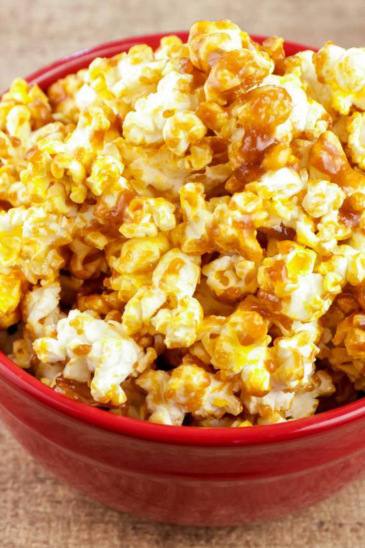 Caramel Popcorn – EASY – Quick – Simple Caramel Popcorn Recipe – BEST ...