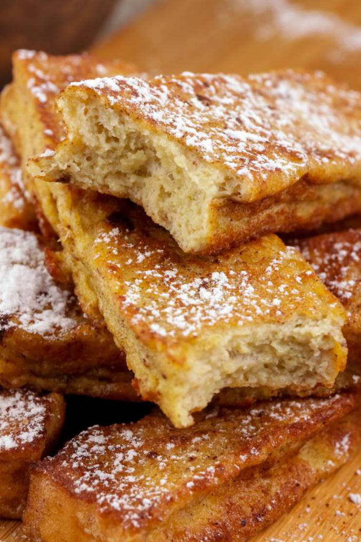 EASY French Toast – Quick and Simple French Toast Sticks Recipe – BEST French Toast – Breakfast – Desserts – Snacks