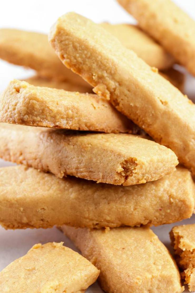 3 Ingredient Keto Peanut Butter Cookies – BEST Peanut Butter Cookie Fries Recipe – {Easy} NO Sugar Low Carb Recipe – Desserts – Snacks
