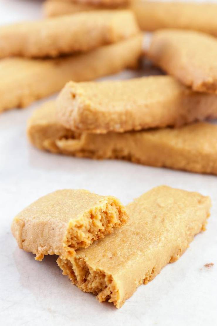 3 Ingredient Keto Peanut Butter Cookies – BEST Peanut Butter Cookie Fries Recipe – {Easy} NO Sugar Low Carb Recipe – Desserts – Snacks