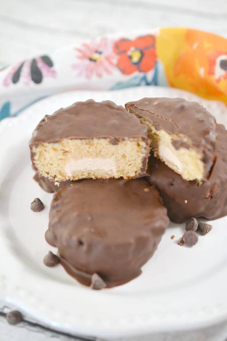 Keto Ding Dongs – Super Yummy Low Carb Copycat Chocolate Caramel Hostess Ding Dongs Recipe - Treats For Ketogenic Diet – Desserts – Snacks