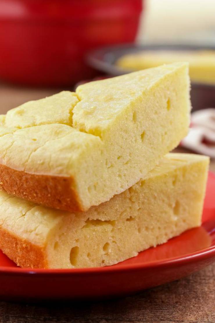 Keto Bread! BEST Low Carb Keto Cornbread Bread Idea – Quick & Easy Ketogenic Diet Recipe – Beginner Keto Friendly – Snacks – Side Dishes– Appetizers - Breakfast - Lunch - Dinner