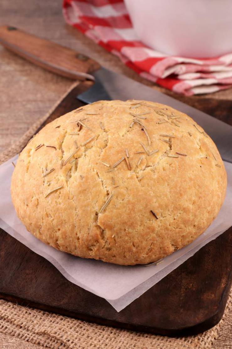 Keto Bread! BEST Low Carb Keto Garlic Rosemary Bread Idea ...