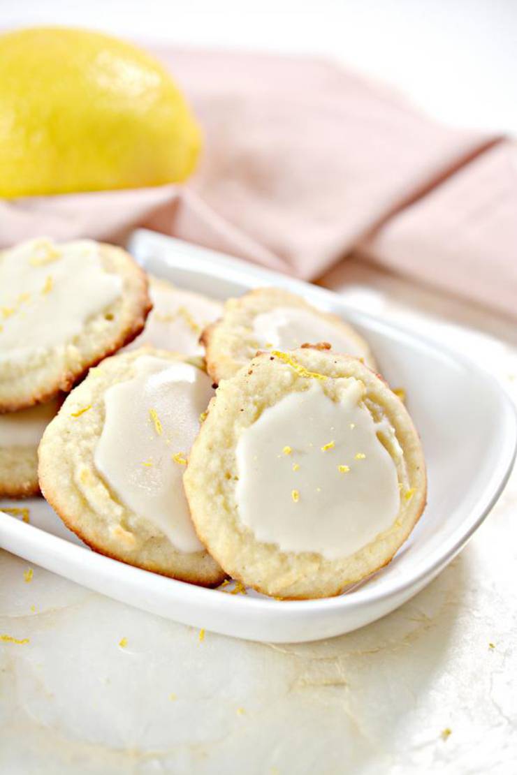 BEST Keto Cookies! Low Carb Keto Lemon Cookie Idea – Simple Sugar Free – Gluten Free Lemon Melt Away - Quick & Easy Ketogenic Diet Recipe – Desserts – Snacks – Treats