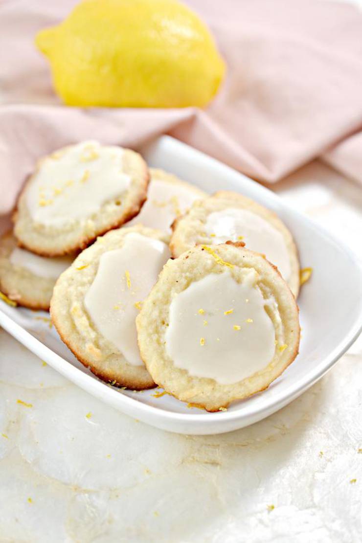 BEST Keto Cookies! Low Carb Keto Lemon Cookie Idea – Simple Sugar Free – Gluten Free Lemon Melt Away - Quick & Easy Ketogenic Diet Recipe – Desserts – Snacks – Treats