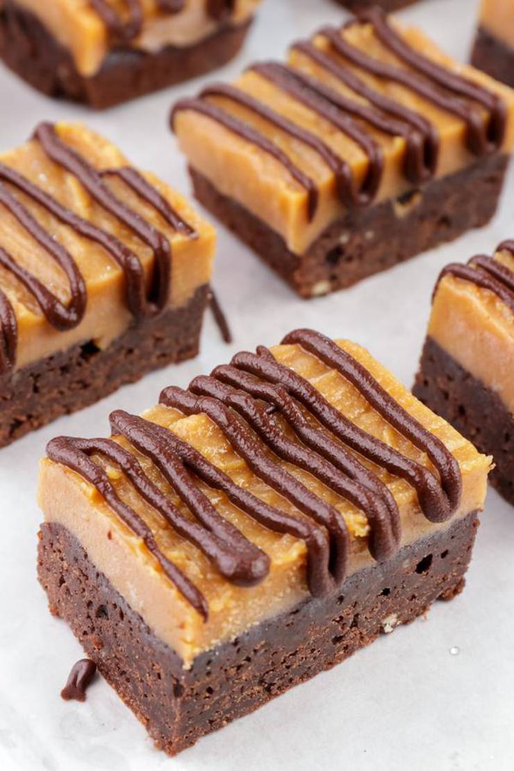 Keto Brownies – BEST Low Carb Keto Chocolate Peanut Butter Brownie Bars ...