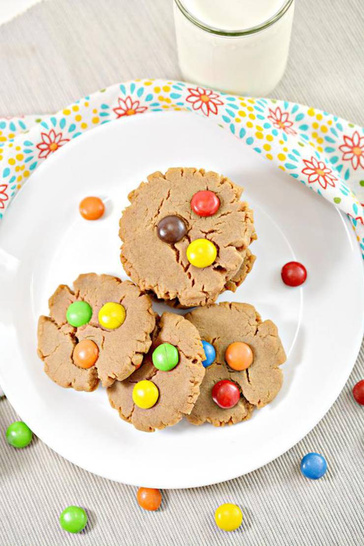 5 Ingredient Weight Watchers Cookies – BEST WW Peanut Butter M & M Candy Idea – BEST WW Recipe – Treat – Desserts – Snacks with Smart Points