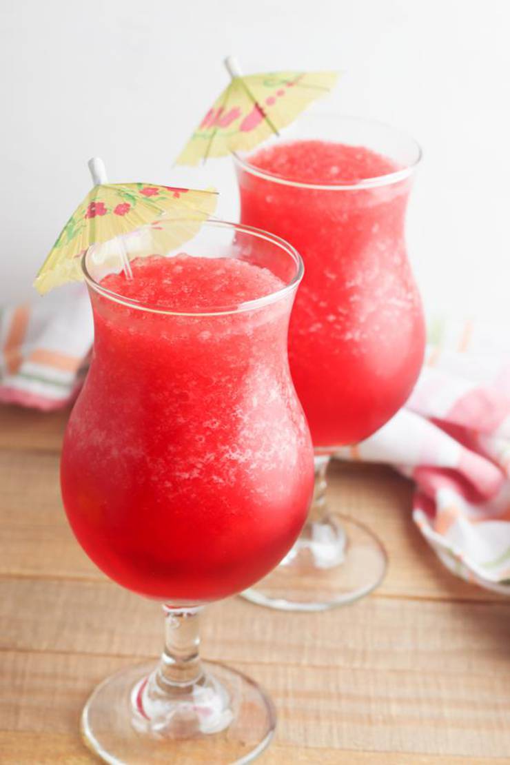 Alcoholic Drinks – BEST Cherry Rum Slushie Recipe – Easy and Simple Frozen Alcohol Drinks