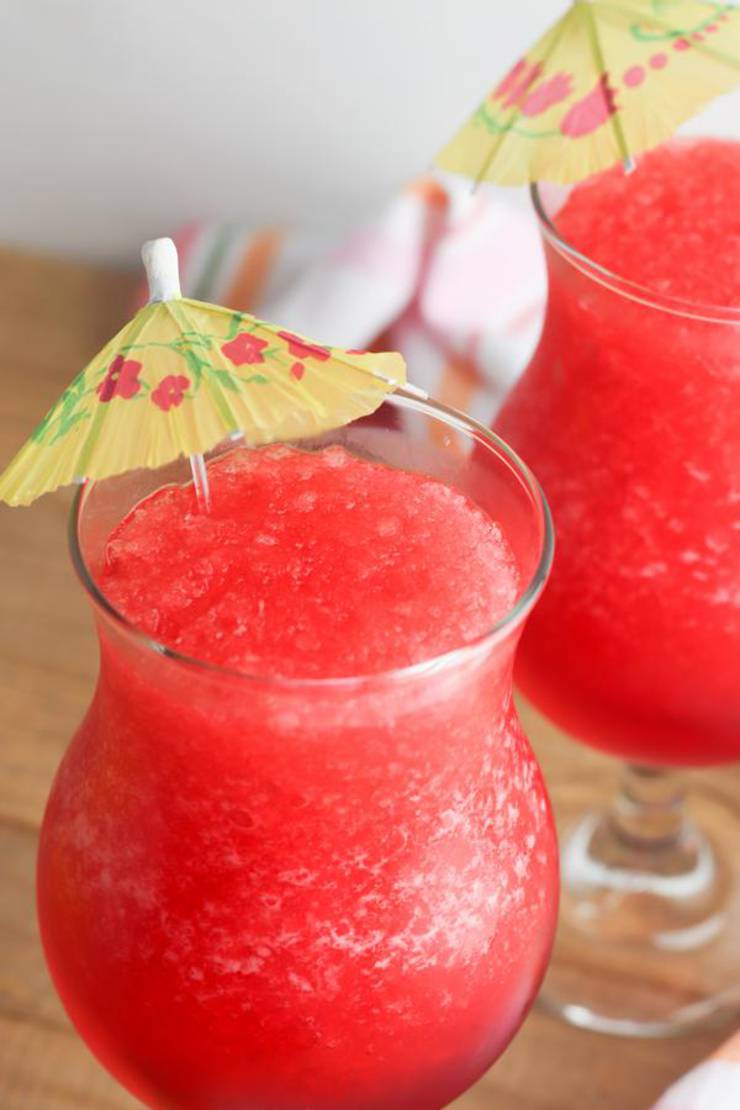 Alcoholic Drinks – BEST Cherry Rum Slushie Recipe – Easy and Simple Frozen Alcohol Drinks
