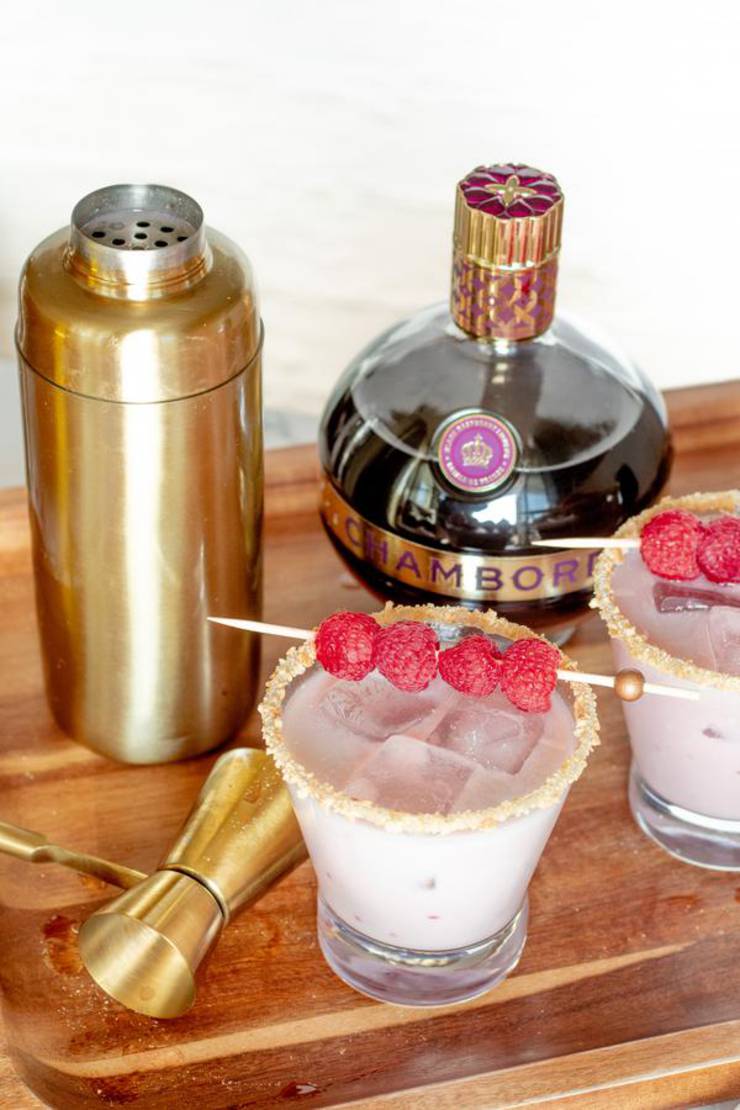 Alcoholic Drinks – BEST Raspberry White Chocolate Cookie Recipe – Easy and Simple On The Rocks Cocktail Alcohol Drinks