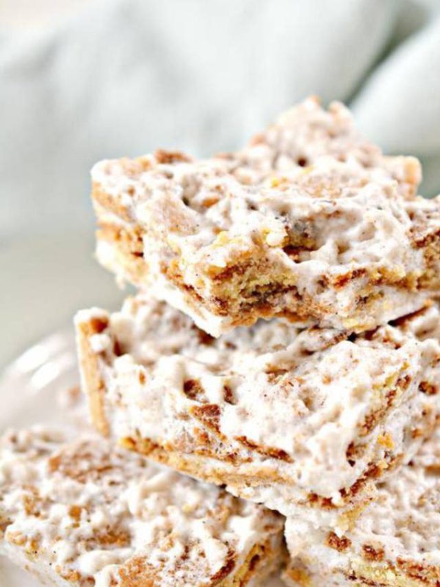 KETO LOW CARB CINNAMON TOAST CRUNCH CEREAL BARS RECIPE story