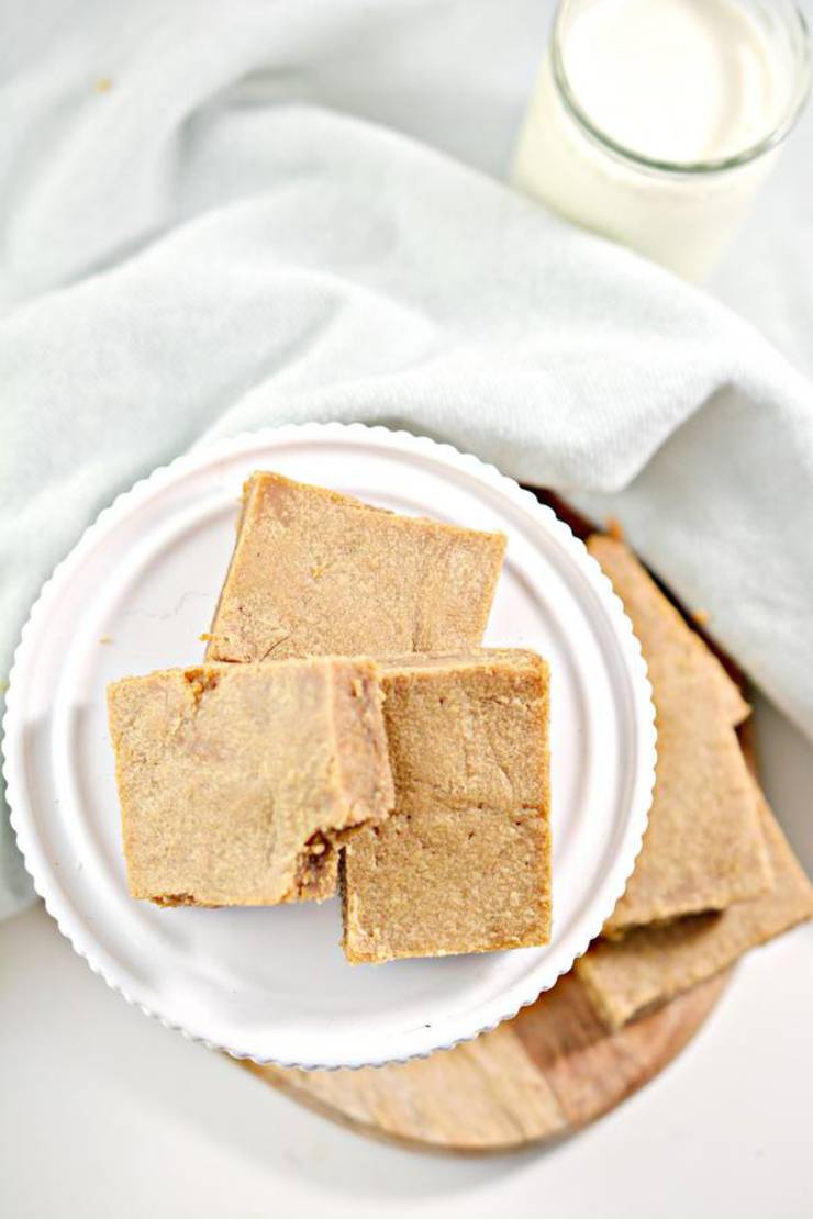 3 Ingredient Keto Peanut Butter Bars – BEST Peanut Butter Bar Recipe – {Easy} NO Sugar Low Carb Recipe – Desserts – Snacks