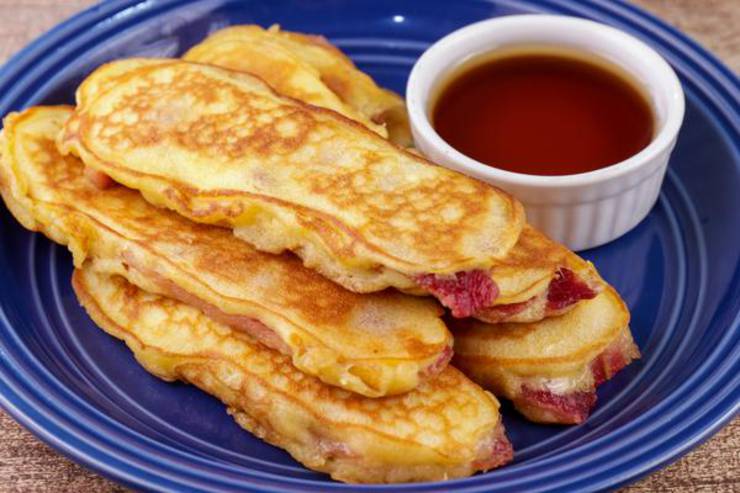 Keto Pancakes! BEST Low Carb Keto Bacon Pancake Sticks Idea – Quick & Easy Ketogenic Diet Recipe – Beginner Keto Friendly – Snacks – Desserts – Breakfast