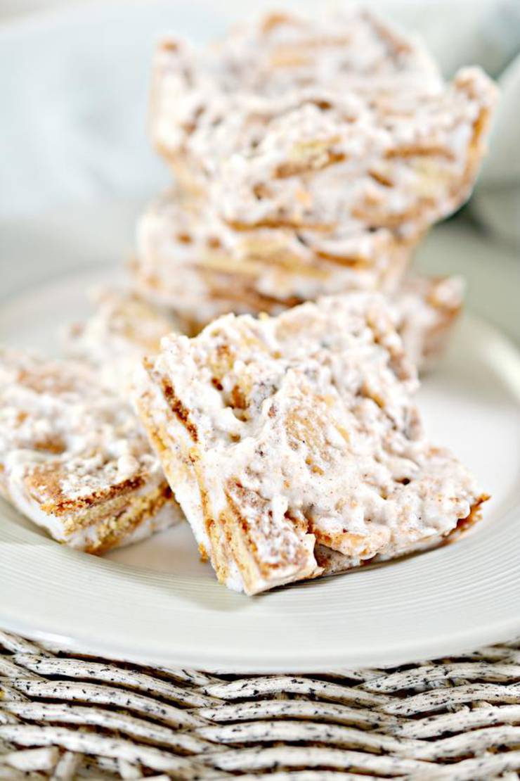 Keto Cereal Bars! BEST Low Carb Keto Cinnamon Toast Crunch Cereal Bars Idea – Quick & Easy Ketogenic Diet Recipe – Beginner Keto Friendly – Breakfast – Desserts – Snacks