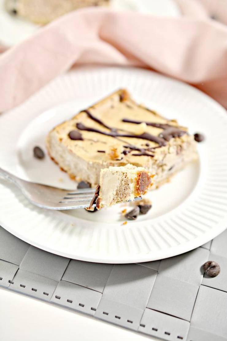 Keto Cheesecake – BEST Low Carb Keto Dalgona Whipped Coffee Cheesecake Bars – Easy – Snacks – Desserts – Keto Friendly & Beginner