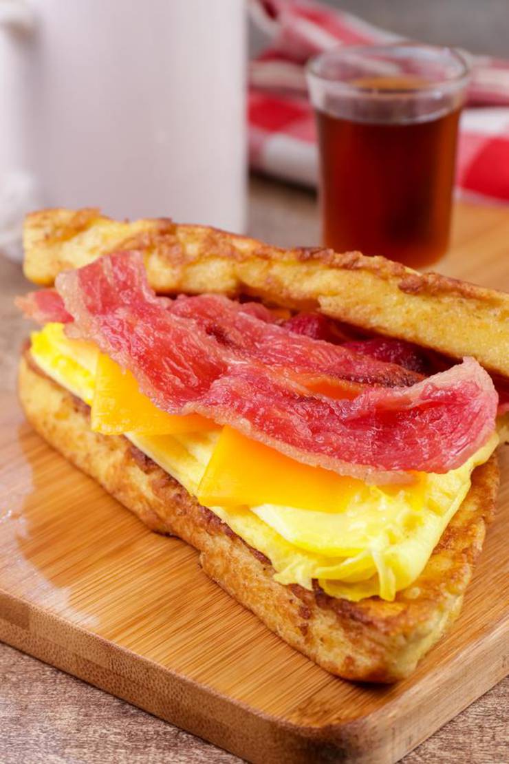 BEST Keto French Toast – Low Carb Keto Breakfast Sandwich French Toast
