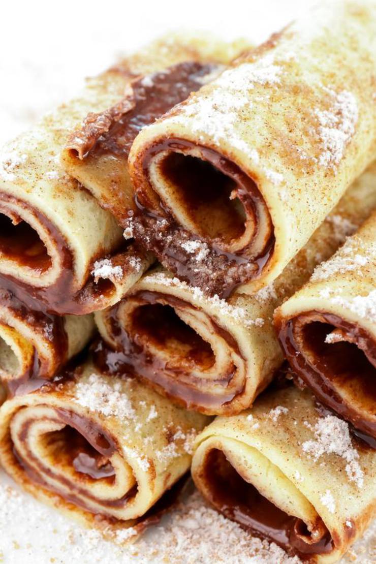 BEST Keto French Toast Nutella Roll Ups – Low Carb Keto Nutella French Toast Recipe – Quick and Easy Ketogenic Diet Idea