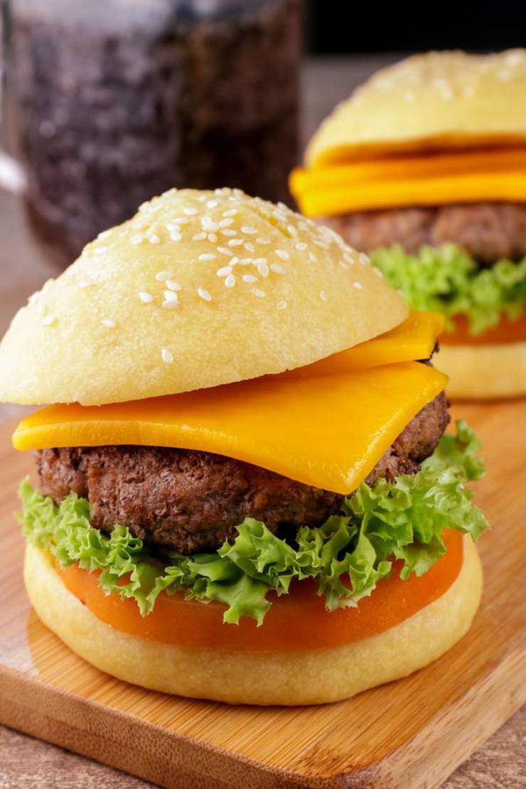 5 Ingredient Keto Buns! BEST Low Carb Fathead Dough Burger Buns Idea