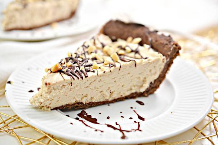 Keto Pie – BEST Low Carb Keto Chocolate Peanut Butter Pie Recipe – Easy – Snacks – Desserts – Keto Friendly & Beginner