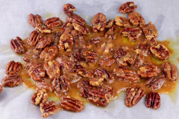 Keto Buttery Toffe Candied Pecans