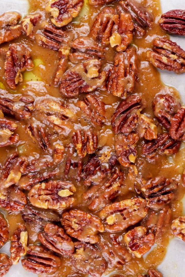 BEST Keto Pecans! Low Carb Keto Buttery Toffee Coated Pecans Idea – 3 Ingredient Candied Sugar Free – Quick & Easy Ketogenic Diet Recipe – Completely Keto Friendly