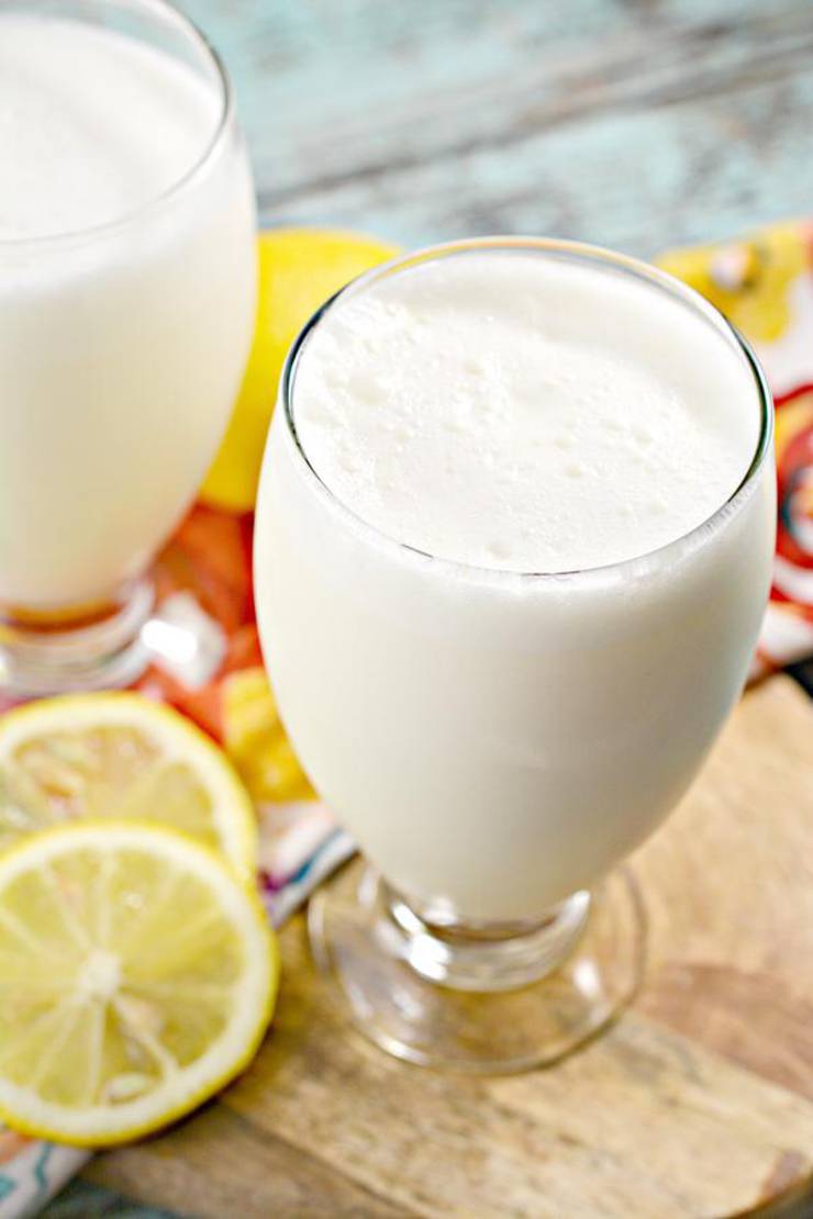 BEST Keto Lemonade – Low Carb Keto Copycat Chick Fil A Frosted Lemonade For Easy Ketogenic Diet Drink Recipe