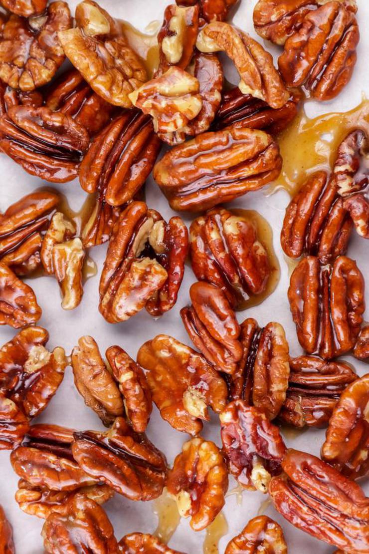 BEST Keto Pecans! Low Carb Keto Maple Brown Sugar Coated Pecans Idea – Candied Sugar Free – Quick & Easy Ketogenic Diet Recipe – Completely Keto Friendly