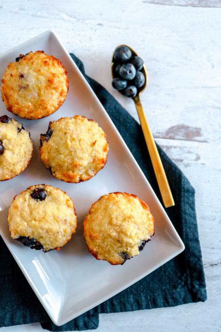 BEST Keto Muffins! Low Carb Mini Blueberry Muffins Idea – Homemade – Quick & Easy Ketogenic Diet Recipe – Completely Keto Friendly