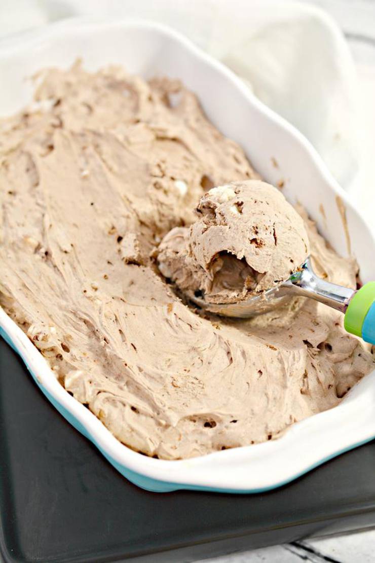 Keto Ice Cream! BEST Low Carb Keto Rocky Road Ice Cream Idea – Quick & Easy Ketogenic Diet Recipe – No Churn Ice Cream - Snacks - Desserts