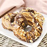 Keto Donuts – BEST Low Carb Keto Snickers Donut Recipe – Quick and Easy Ketogenic Diet Snickers Candy Idea – Snacks – Desserts
