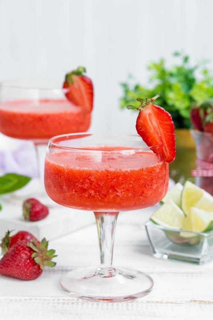 Keto Daiquiri – BEST Low Carb Strawberry Daiquiri Recipe – EASY Ketogenic Diet Alcohol Drink Mix You Will Love