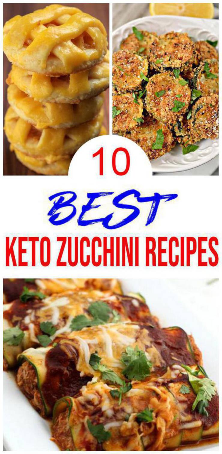10 Keto Zucchini Recipes – BEST Low Carb Keto Zucchini Ideas – Easy ...