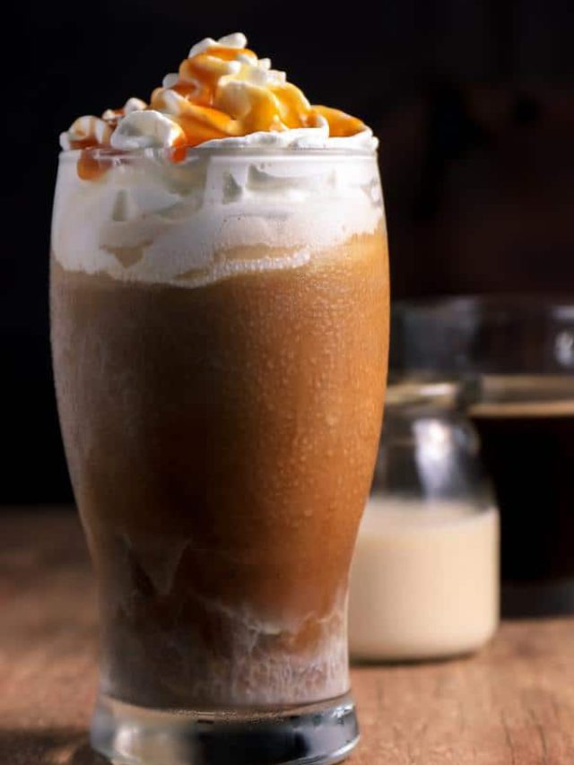 KETO LOW CARB COPYCAT STARBUCKS ICED CARAMEL MACCHIATO story