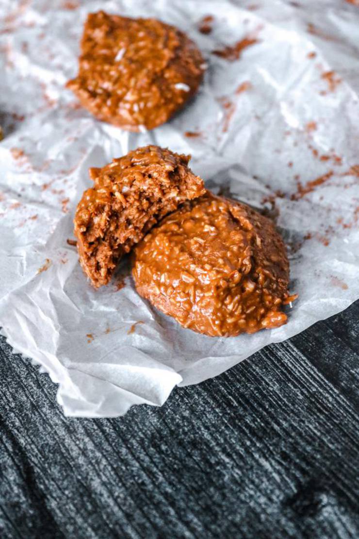 5 Ingredient No Bake Keto Cookies! Best Low Carb Keto Chocolate Peanut Butter Cookie Idea – Sugar Free – Quick & Easy Ketogenic Diet Recipe – Completely Keto Friendly