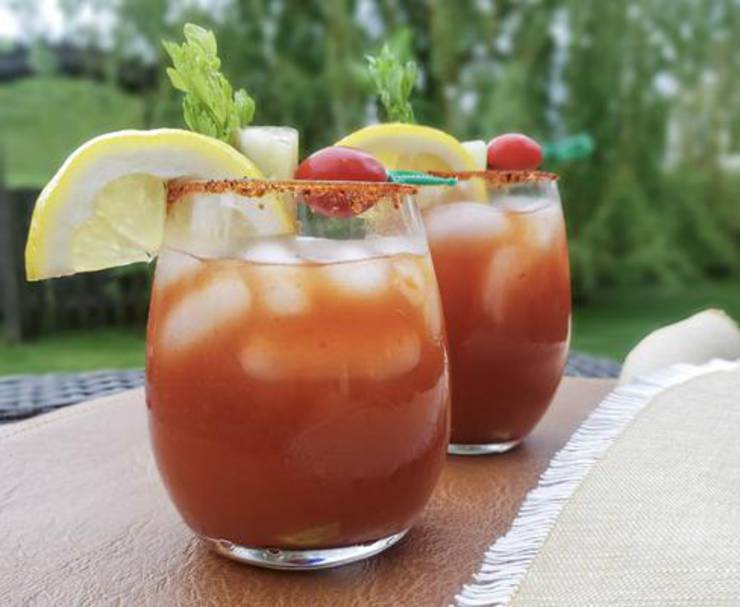 Keto Bloody Mary – BEST Low Carb Bloody Mary Recipe – EASY Ketogenic Diet Vodka Alcohol Drink Mix You Will Love