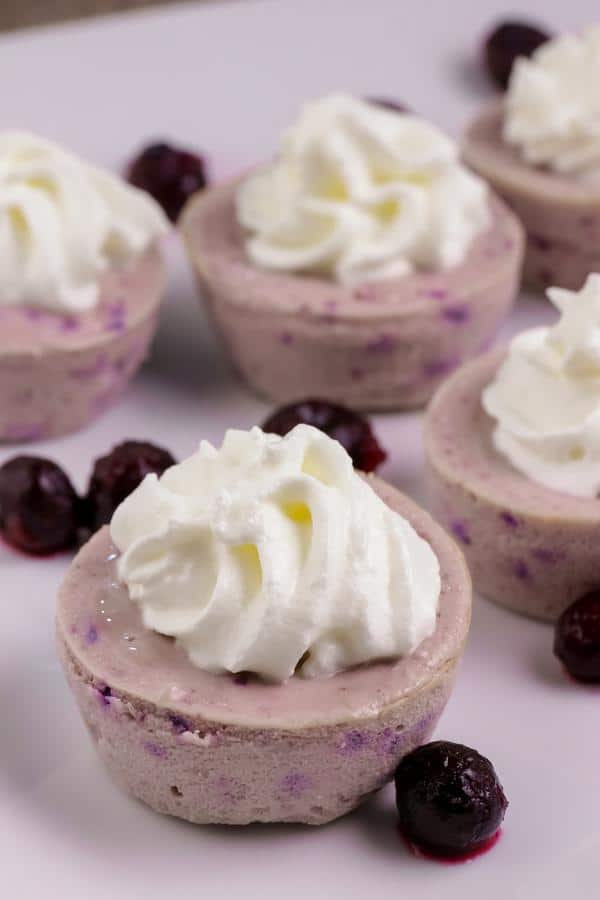 Keto Blueberry Cheesecake – BEST Blueberry Cheesecake Bites – {Easy} NO Sugar Gluten Free Low Carb Recipe – Beginner Keto Friendly – Snacks – Desserts