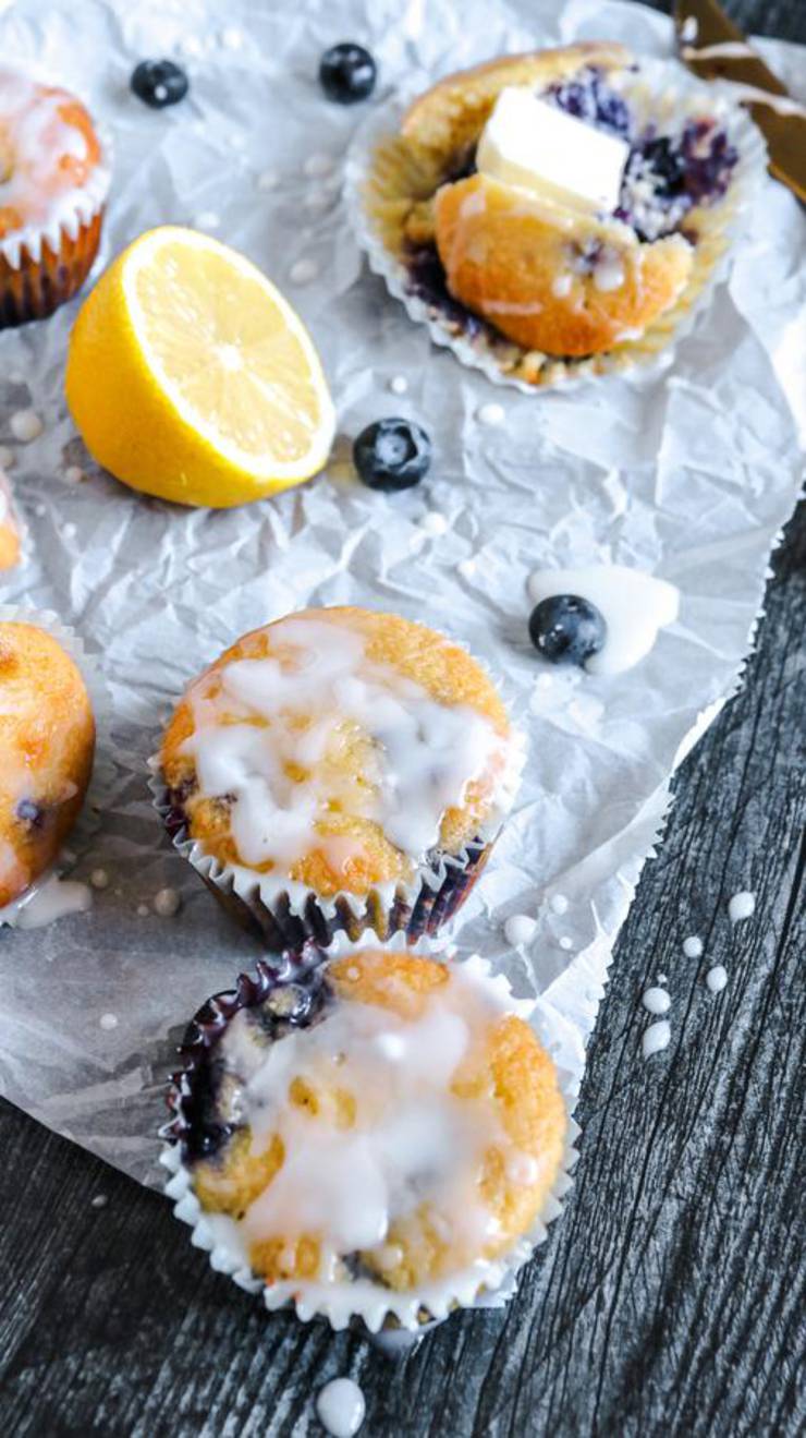 Keto Muffins! BEST Low Carb Lemon Blueberry Muffin Idea – Quick & Easy Ketogenic Diet Recipe – Snacks – Desserts – Breakfast – Keto Friendly