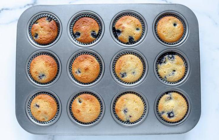 Keto Blueberry Lemon Muffins