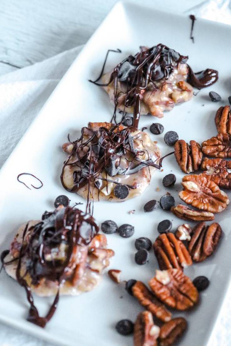 BEST Keto Pecans! Low Carb Keto Chocolate Caramel Coated Pecans Idea – Candied Sugar Free Pecan Clusters – Quick & Easy Ketogenic Diet Recipe – Completely Keto Friendly
