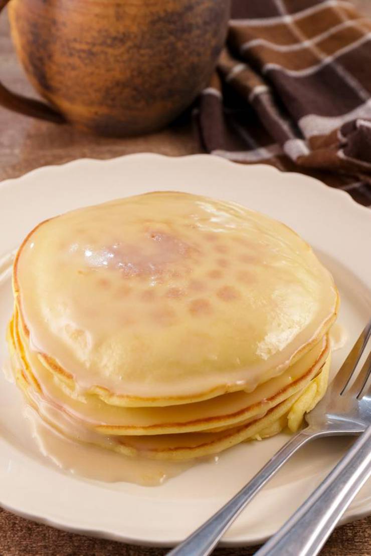 BEST Keto Pancakes! Low Carb Keto Glaze Donut Fluffy Pancake Idea – Quick & Easy Ketogenic Diet Recipes – Completely Keto Friendly – Gluten Free – Sugar Free