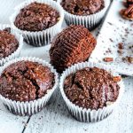 BEST Keto Muffins! Low Carb Pecan Double Chocolate Brownie Muffin Idea – Quick & Easy Ketogenic Diet Recipe – Keto Friendly - Gluten Free - Sugar Free
