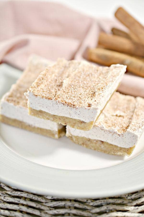 Keto Cheesecake! BEST Low Carb Keto Snickerdoodle Cheesecake Bars Idea – {EASY} Quick Ketogenic Diet Recipe – Gluten Free Keto Friendly & Beginner – Desserts – Snacks