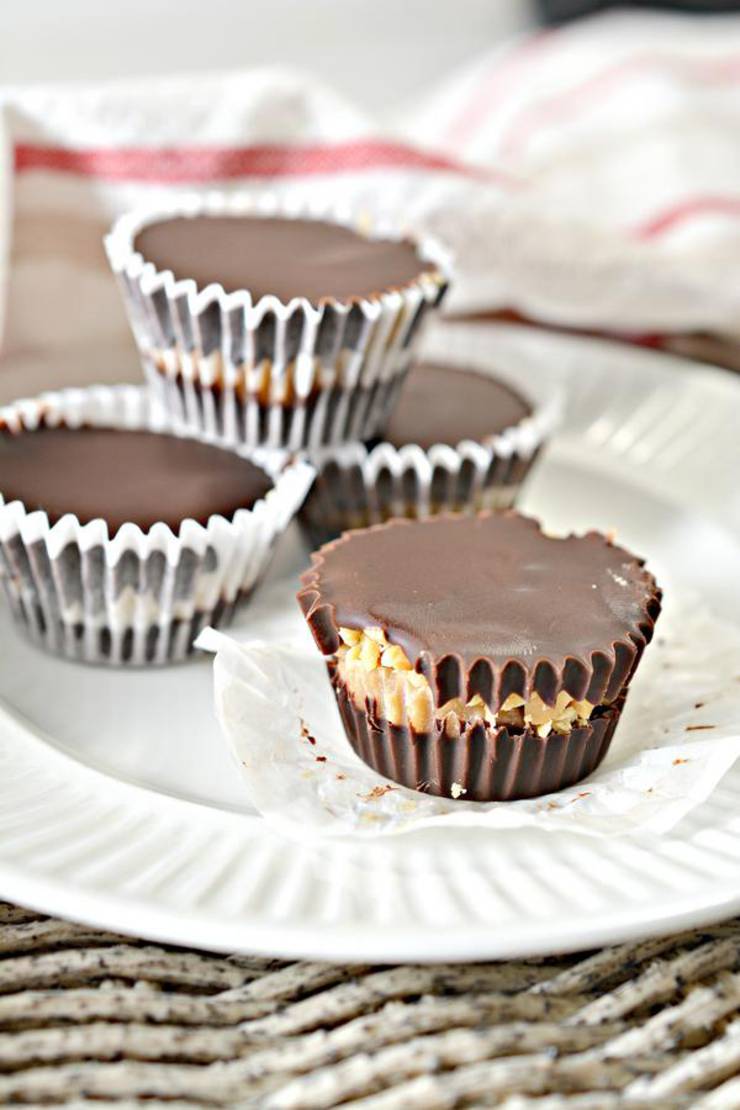 Keto Candy! BEST Low Carb Keto Snickers Candy Cups Idea – Quick & Easy Chocolate Ketogenic Diet Recipe – Completely Keto Friendly – Gluten Free – Sugar Free